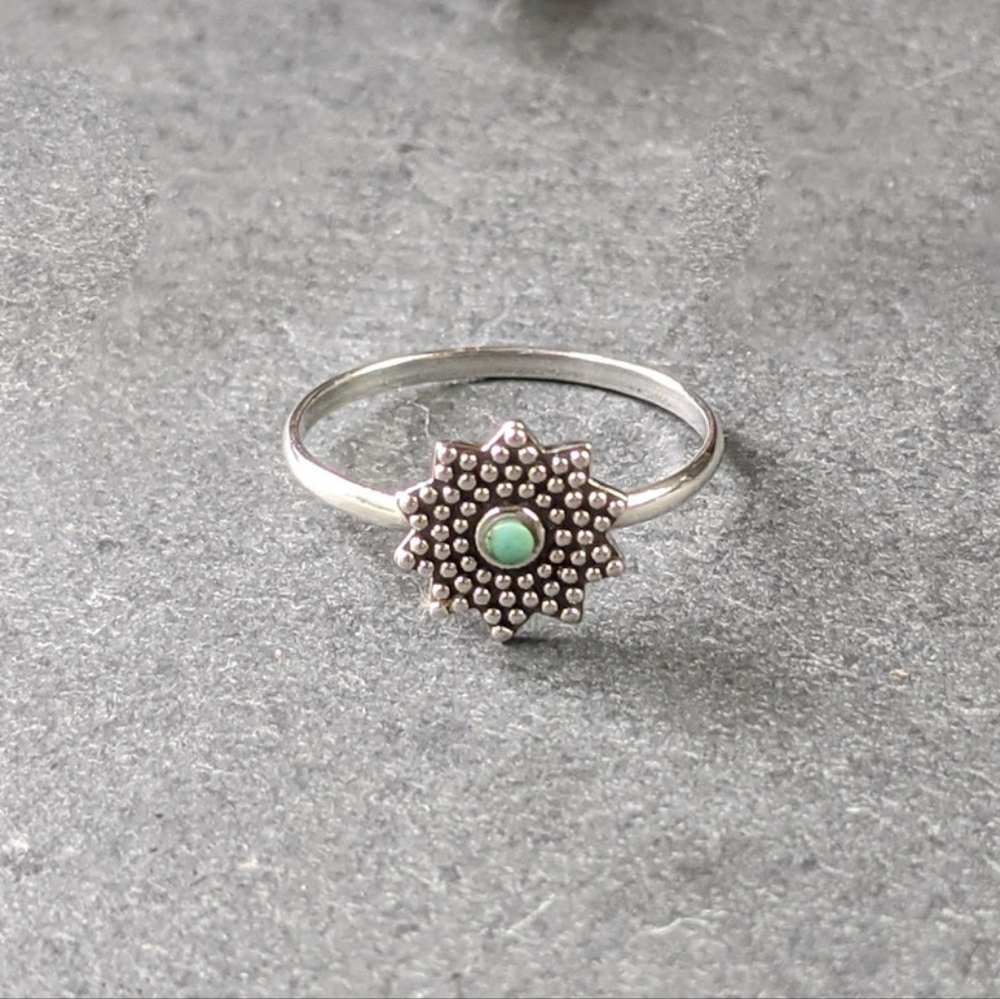 🦋LAST🦋 NWT Baizaar Sterling Silver Stardust Ring, Size 6.75